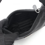 Prada Lada Handbag Edition Miniba Black Nylon — view 3