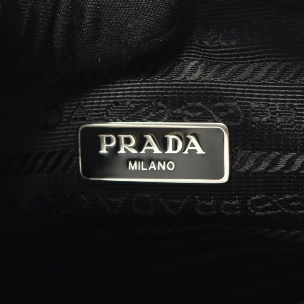 Prada Lada Handbag Edition Miniba Black Nylon — view 4