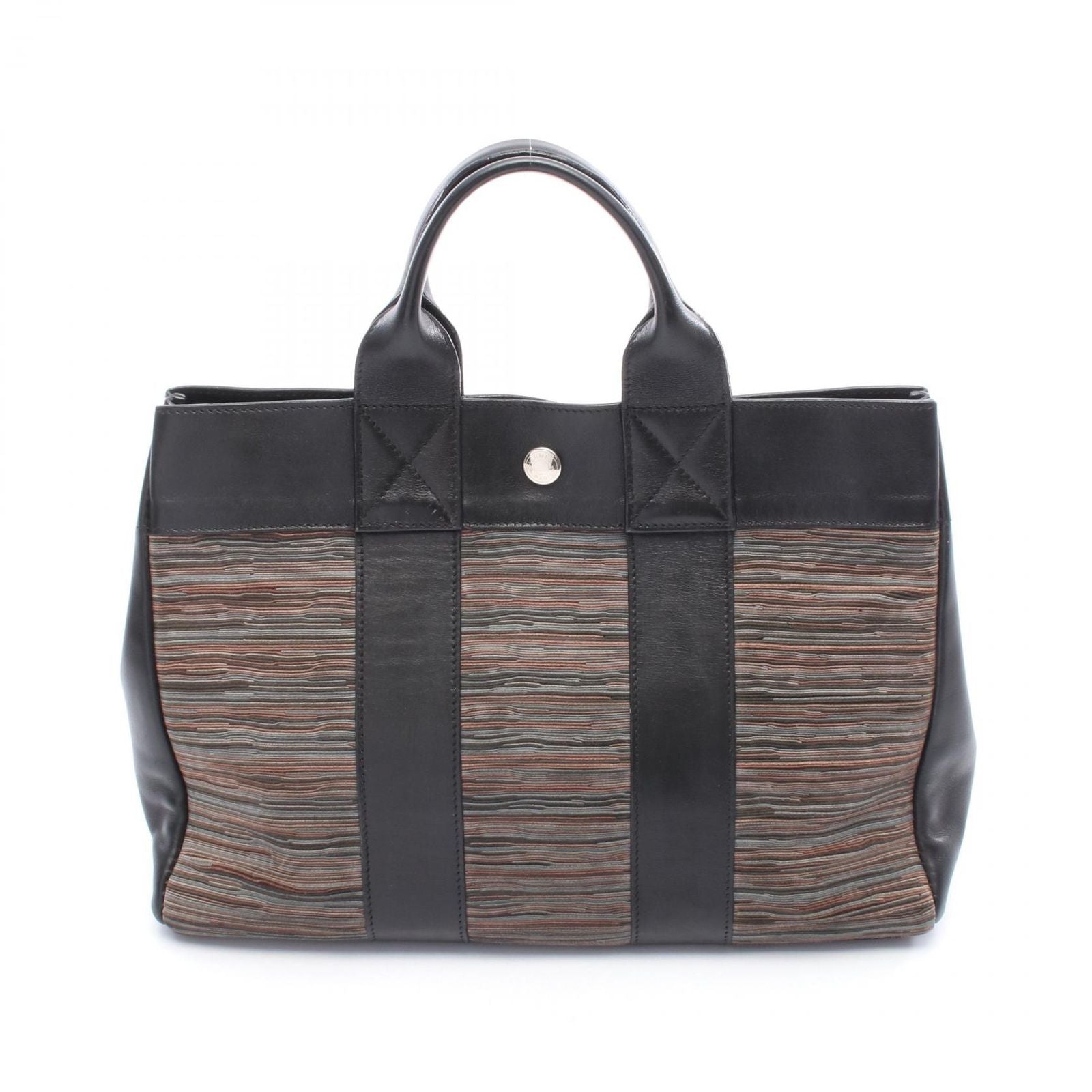 Hermes Tote Fourre Tout PM Black PM bula