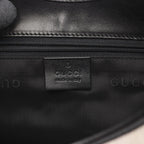 Gucci Shoulder Bag Jackie 002 Black Canvas Leather — view 4