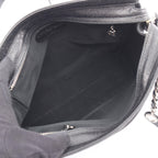 Chanel Shoulder Bag lecoco Mark Black Leather lekoko Sleda Tote — view 3