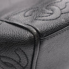 Chanel Shoulder Bag lecoco Mark Black Leather lekoko Sleda Tote — view 6