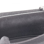 Chanel Shoulder Bag lecoco Mark Black Leather lekoko Sleda Tote — view 7