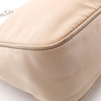 Prada Lada Shoulder Bag Edition Beige Nylon Leather — view 6