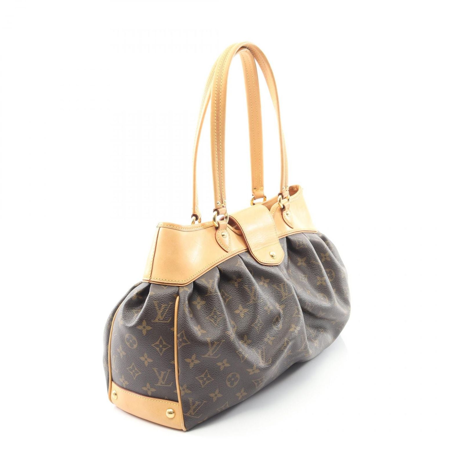 Louis Vuitton Shoulder Bag Bo MM Canvas Leather — view 2