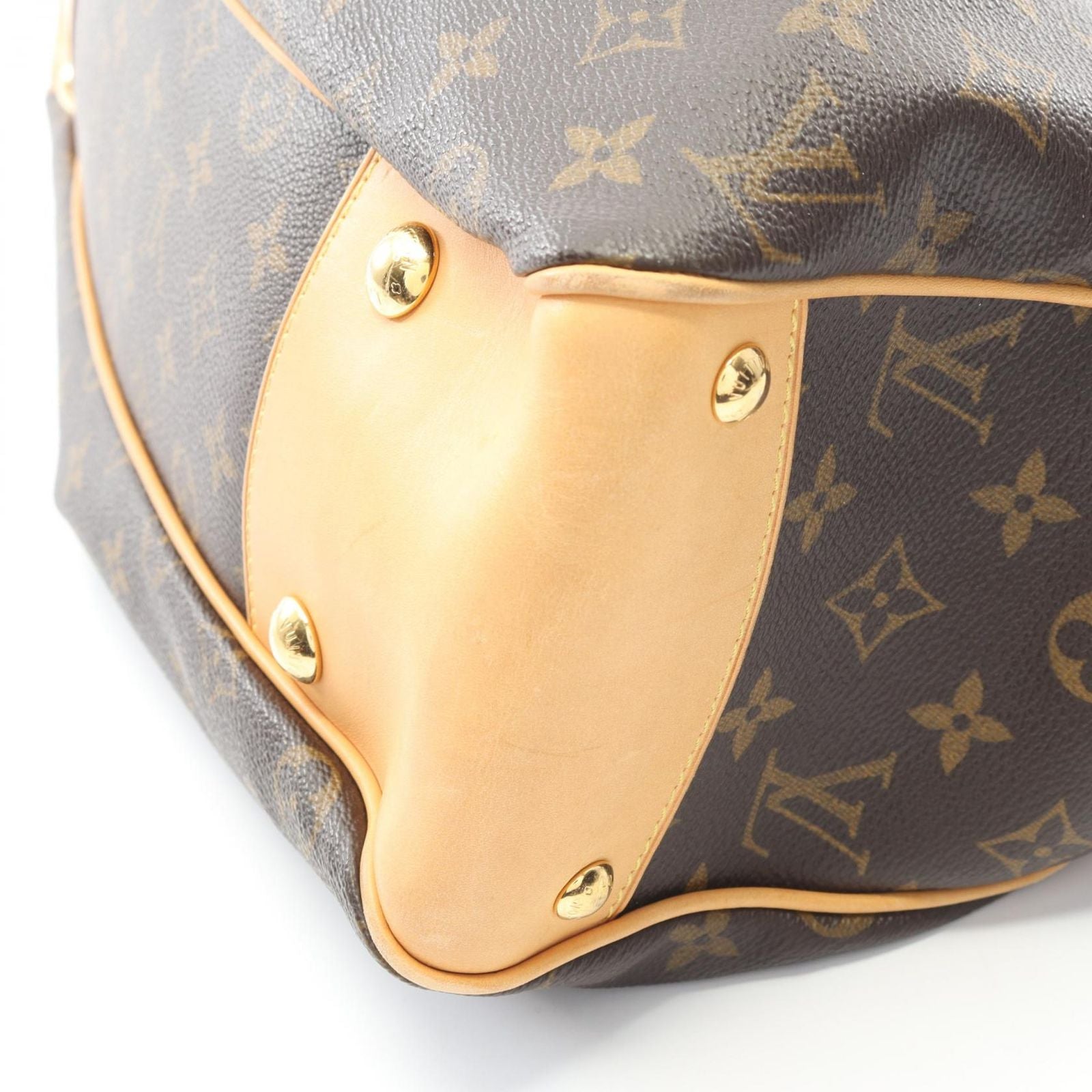 Louis Vuitton Shoulder Bag Bo MM Canvas Leather — view 7