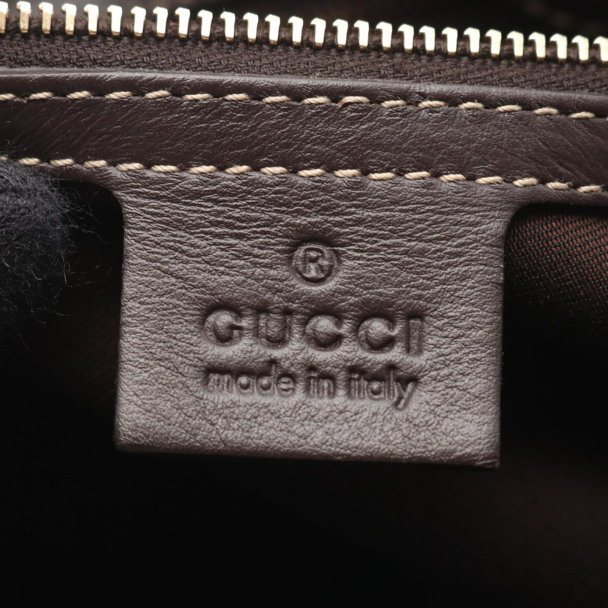 Gucci Tote GG Brown Da Ninebrown Canvas Leather — view 4