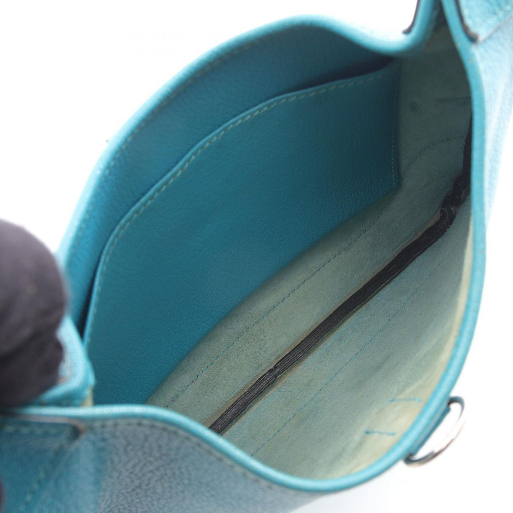 Hermes Shoulder Bag Kozsystem Leather — view 3