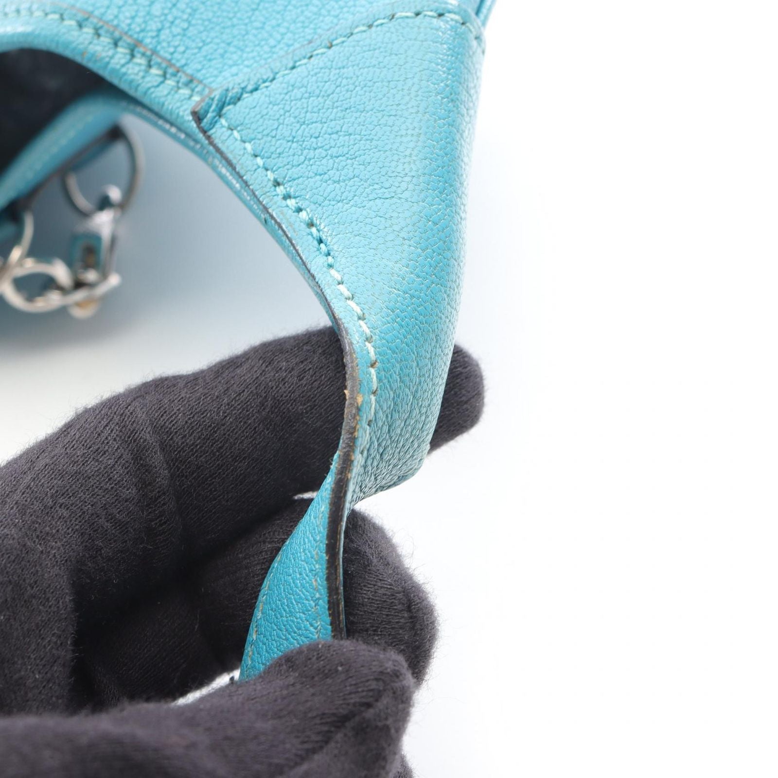Hermes Shoulder Bag Kozsystem Leather — view 8