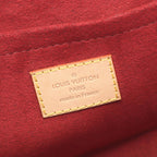 Louis Vuitton Shoulder Bag Patee Blanc Canvas Leather — view 4