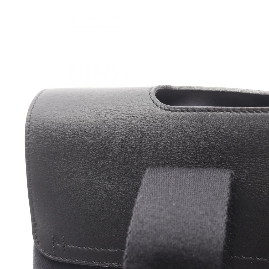 Hermes Handbag Lepalaso PM Black Leather Balepalaso — view 8