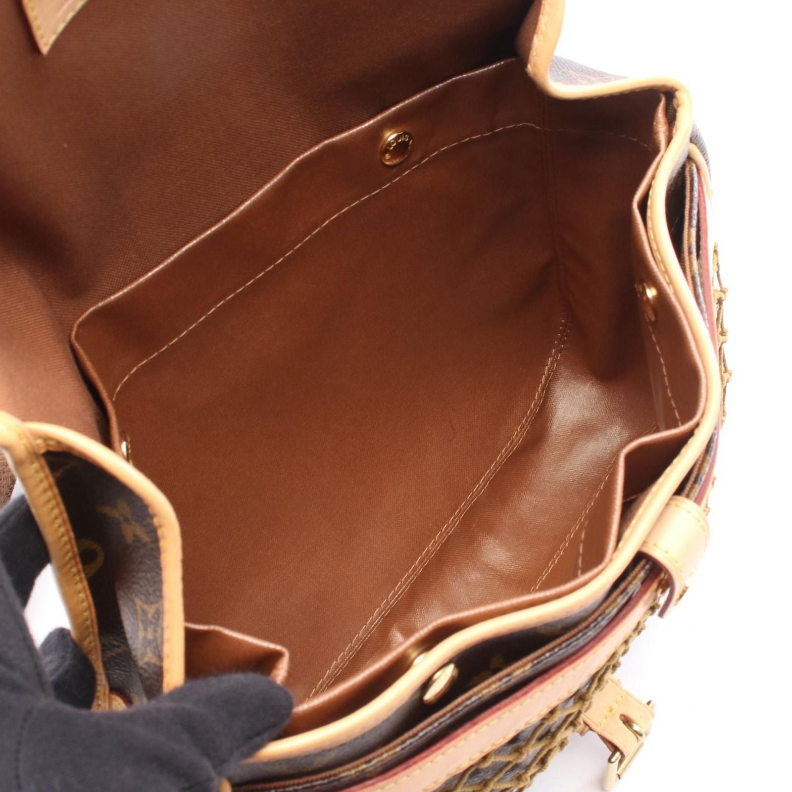 Louis Vuitton Shoulder Bag PM Canvas Leather — view 3