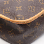 Louis Vuitton Shoulder Bag PM Canvas Leather — view 7