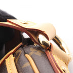 Louis Vuitton Shoulder Bag lamu PM Canvas Leather — view 9