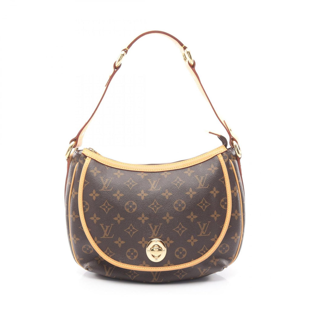 Louis Vuitton Shoulder Bag lamu PM Canvas Leather