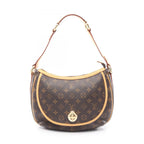 Louis Vuitton Shoulder Bag lamu PM Canvas Leather