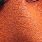 Hermes Shoulder Bag Ma Keto PM Orange Leather — view 8