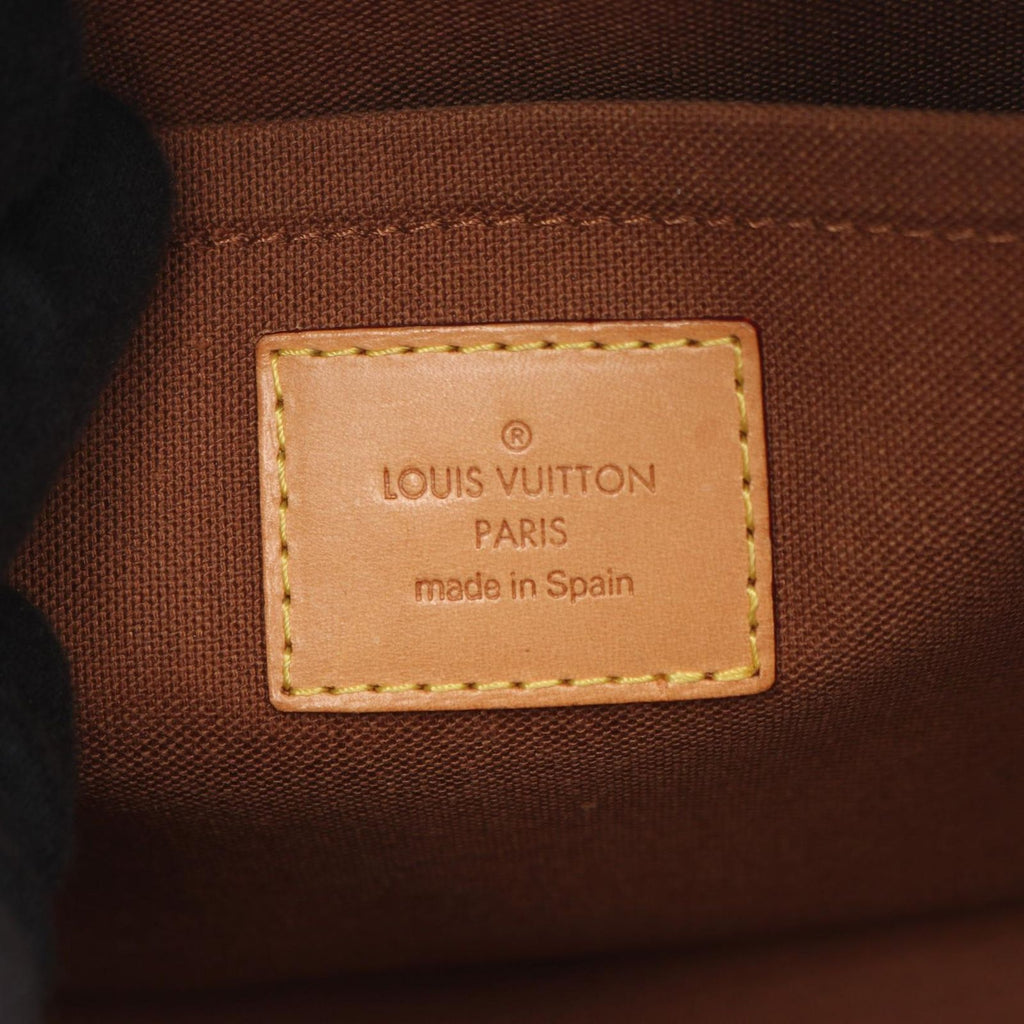 Louis Vuitton Handbag MM Canvas Leather — view 4