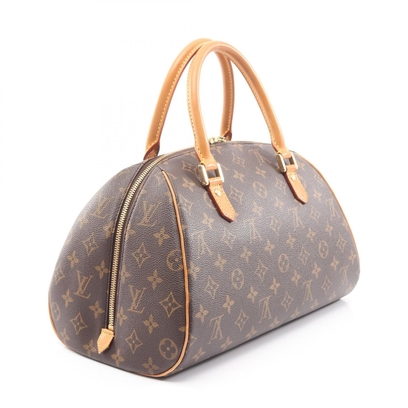 Louis Vuitton Handbag MM Canvas Leather — view 2