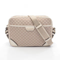 Celine Seri Shoulder Bag Canvas Leather Triomphe