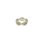 Hermes Box Enchainee Ring 925 Sterling Silver No 7 — view 6