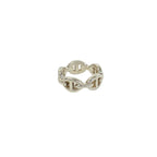 Hermes Box Enchainee Ring 925 Sterling Silver No 7 — view 4