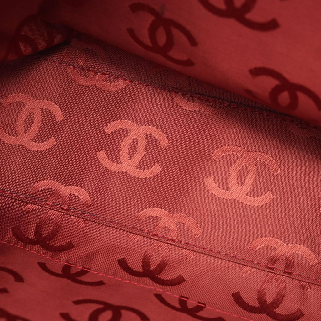 Chanel Handbag Wild Stitch Red Leather — view 6