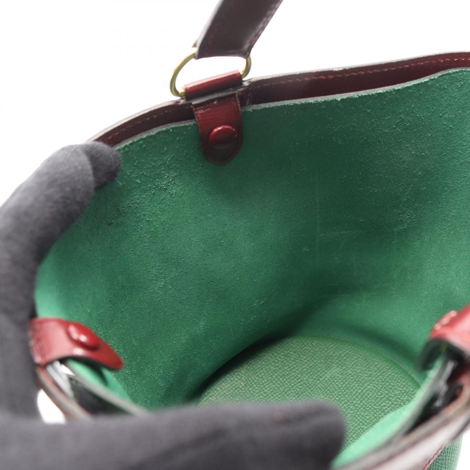 Hermes Handbag Muzeliere Green Jias — view 7
