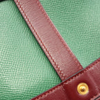 Hermes Handbag Muzeliere Green Jias — view 9