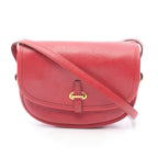 Hermes Shoulder Bag Baledele Mini Rouge Vif Leather