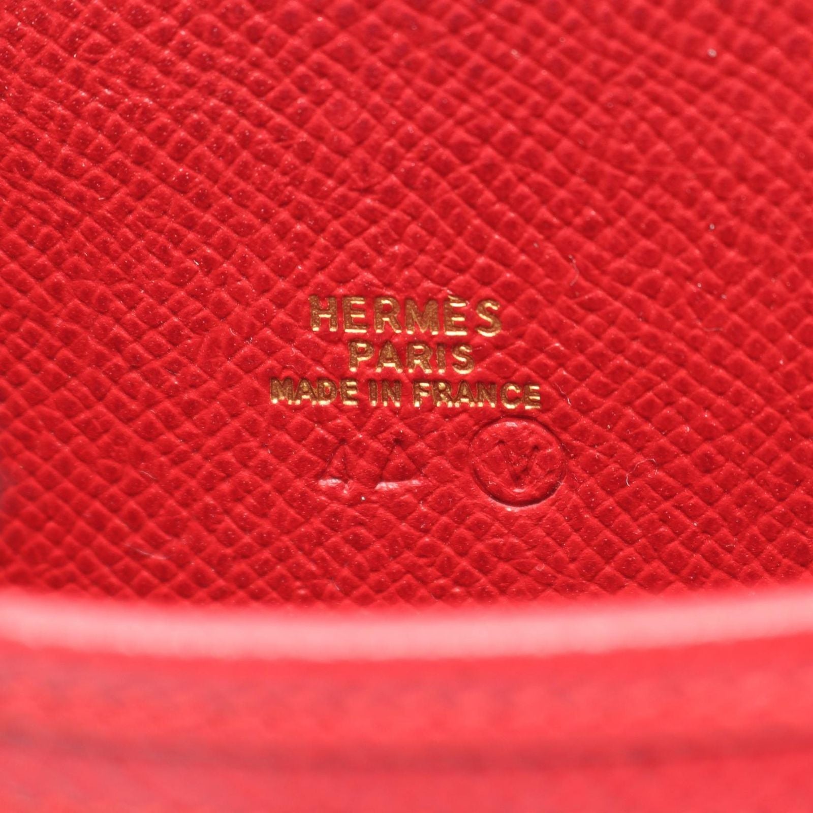 Hermes Shoulder Bag Baledele Mini Rouge Vif Leather — view 4