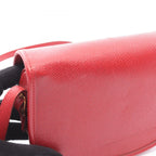 Hermes Shoulder Bag Baledele Mini Rouge Vif Leather — view 6