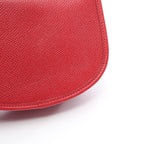 Hermes Shoulder Bag Baledele Mini Rouge Vif Leather — view 8