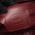 Chanel Tote Kokokonine Black Nylon Leather Koko Konine — view 4