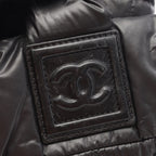 Chanel Tote Kokokonine Black Nylon Leather Koko Konine — view 8