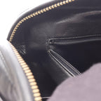 Chanel Shoulder Bag Quilted Black Lambskin Che — view 6