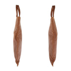 Loewe Anagram Brown Camel Gold Leather Tote — view 8