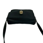 Celine Vintage Star Ball Leather Shoulder Bag Pochette Crossbody Black — view 4