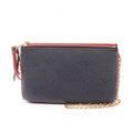 Louis Vuitton Shoulder Bag Pochette bule Mali Nule Leather buleji