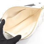 Dior Dio Handbag Vibe Midi Bo Cannage White Leather — view 3