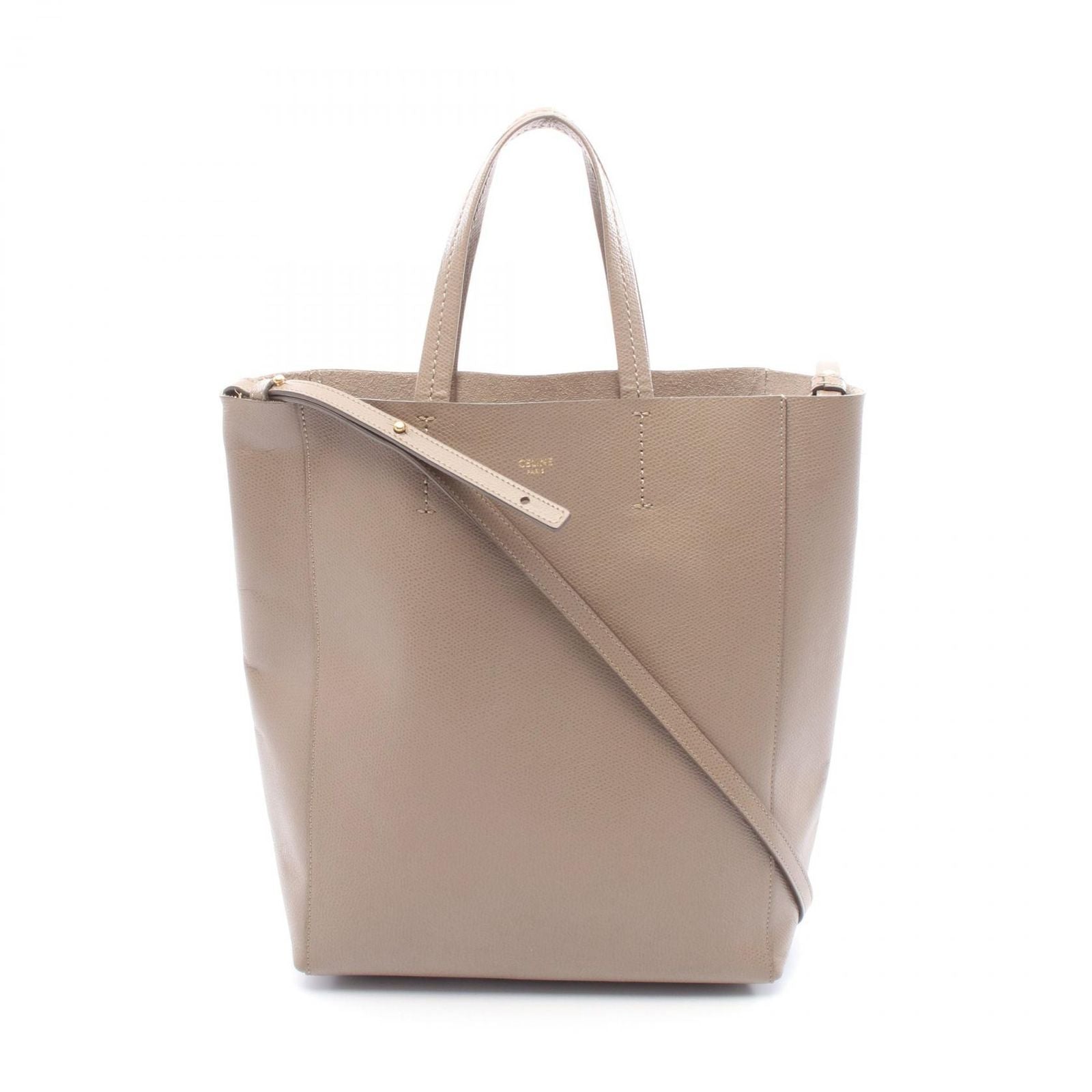 Celine Seri Tote Gray Leather