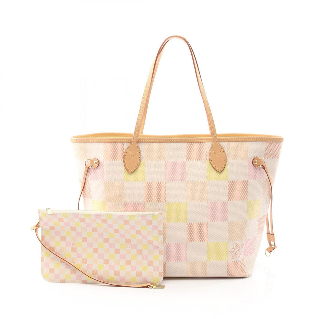 Louis Vuitton Tote Neverfull MM Canvas Leather