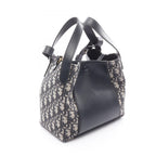 Dior Dio Handbag Signature Baketoba Navy Canvas — view 2