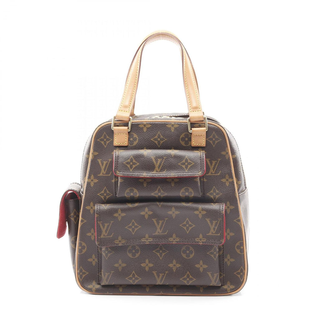 Louis Vuitton Handbag Monogram Canvas Leather