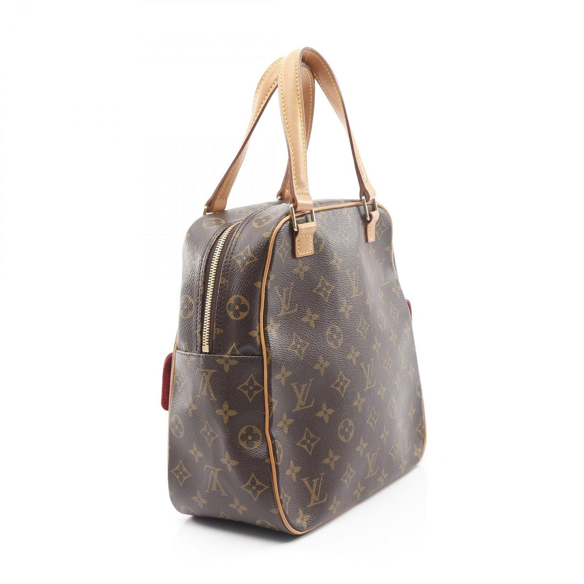 Louis Vuitton Handbag Monogram Canvas Leather — view 2