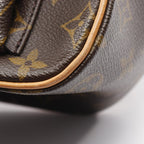 Louis Vuitton Handbag Monogram Canvas Leather — view 8