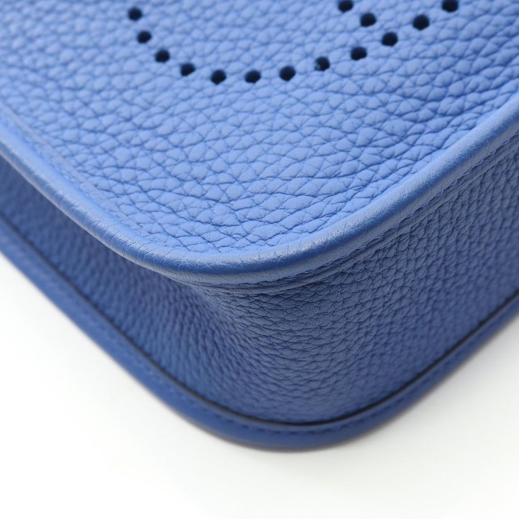 Hermes Shoulder Bag TPM Amazon Blue Ble Leather TPM — view 6