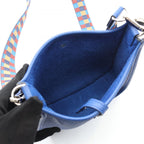 Hermes Shoulder Bag TPM Amazon Blue Ble Leather TPM — view 3