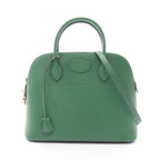 Hermes Handbag Bolide 35 Green