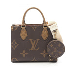 Louis Vuitton Handbag On The Go PM Monogram Canvas